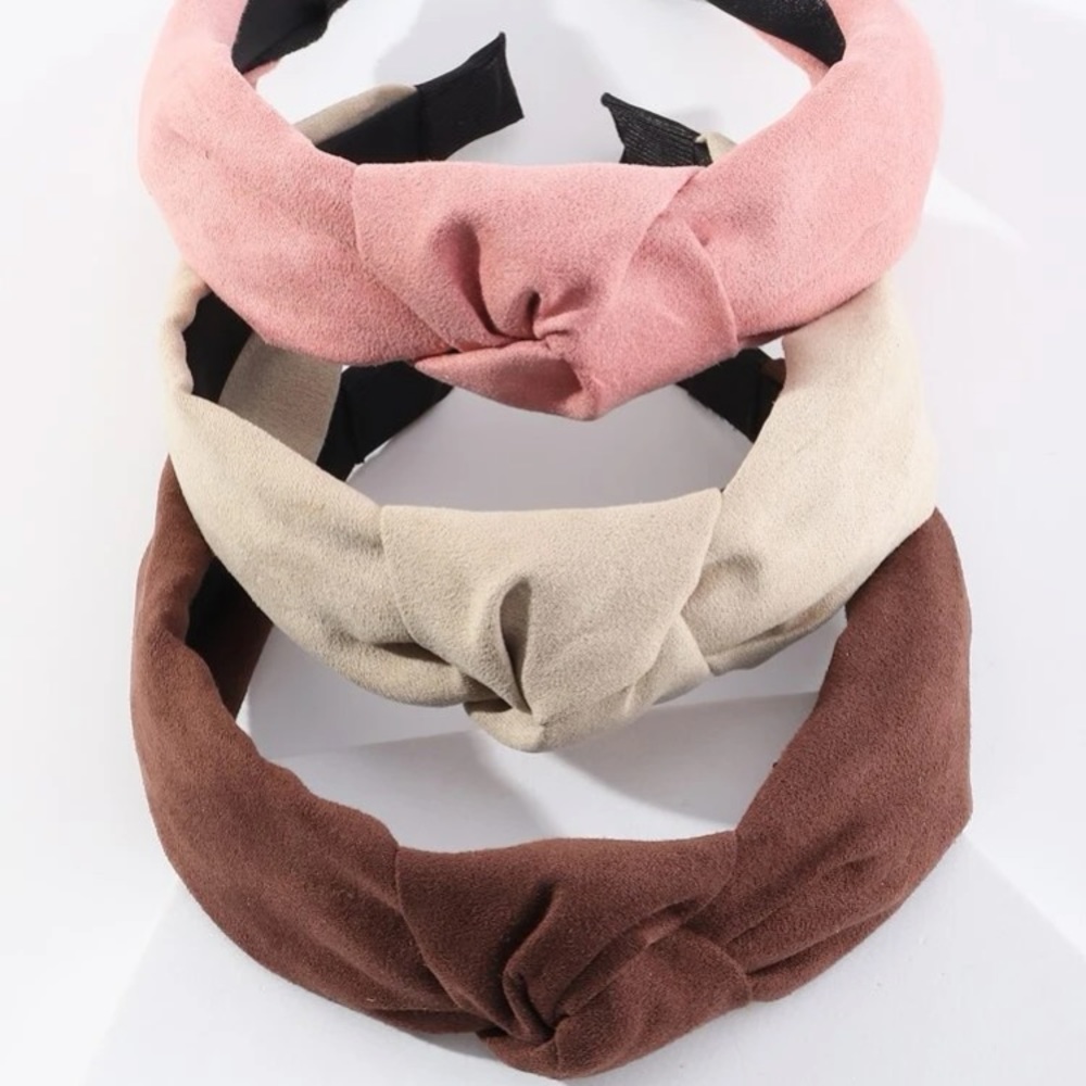 3 pieces twist front headbands